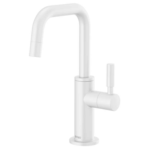 Brizo Solna Beverage Faucet with Square Spout - Matte White