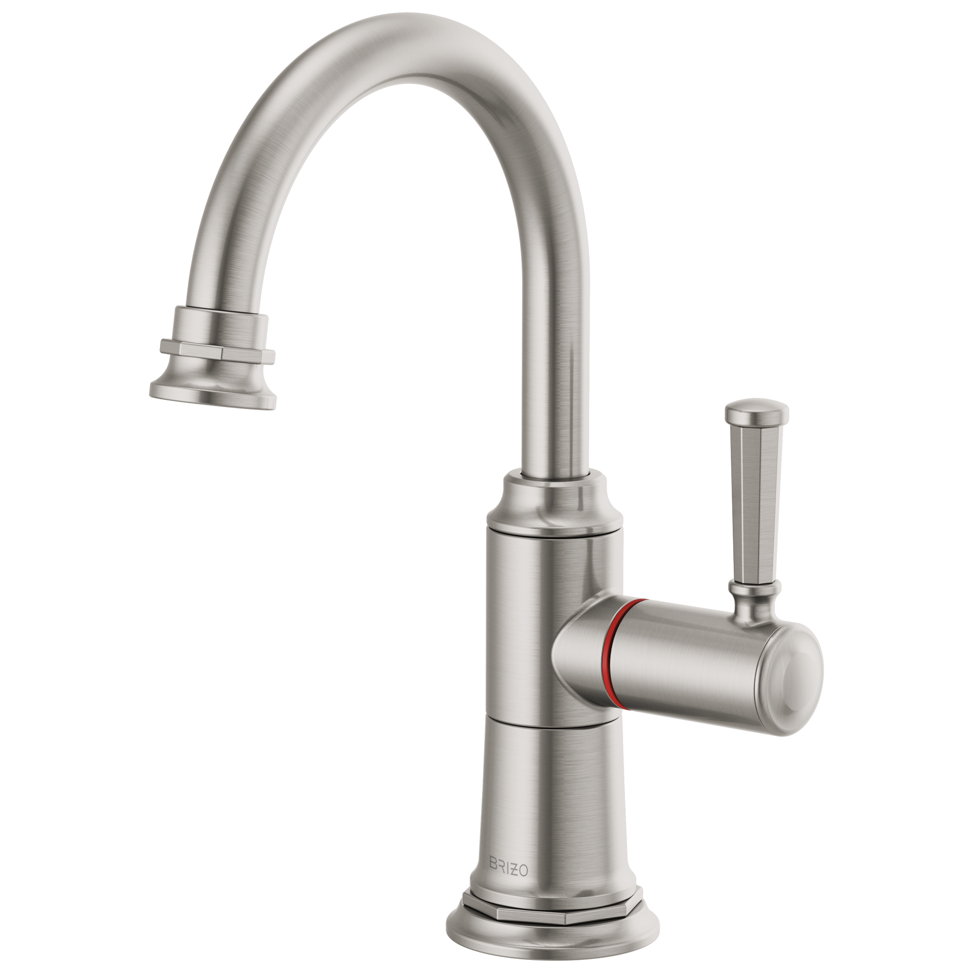 Brizo Rook Instant Hot Faucet with Arc Spout