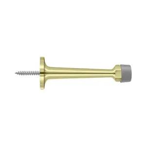 Deltana 3-1/4" Solid Brass Baseboard Door Bumper by Deltana