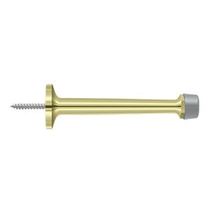 Deltana 4" Solid Brass Baseboard Door Bumper by Deltana