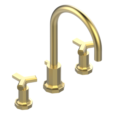 THG Paris Les Ondes Widespread Lavatory Set with Drain by THG Paris