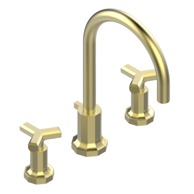 THG Paris Les Ondes Widespread Lavatory Set with Drain by THG Paris