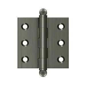 Deltana 2" x 2" Hinge with Ball Tips by Deltana