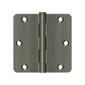 Deltana 3-1/2" x 3-1/2" x 1/4" Radius Hinge, Residential Thickness by Deltana