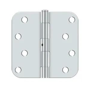 polished chrome hinge