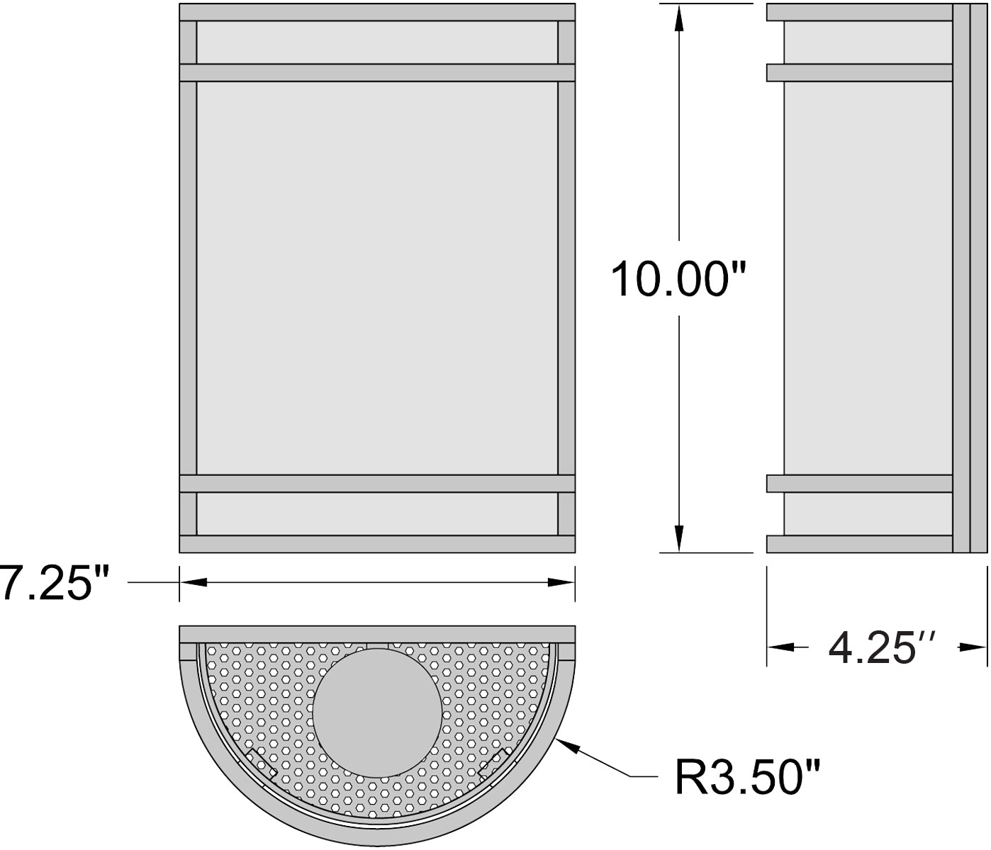 bronze led wall sconce