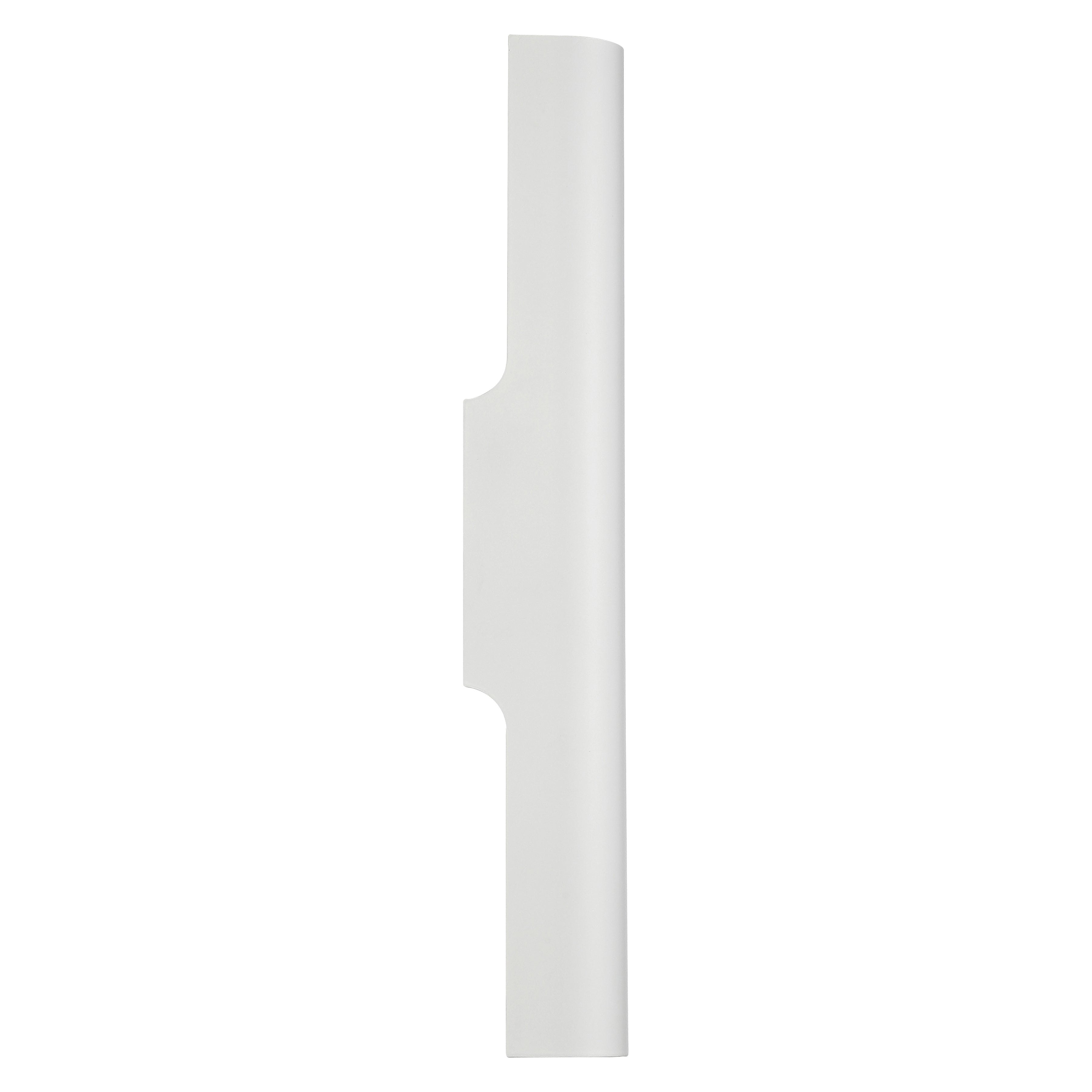 white bi-directional led wall sconce