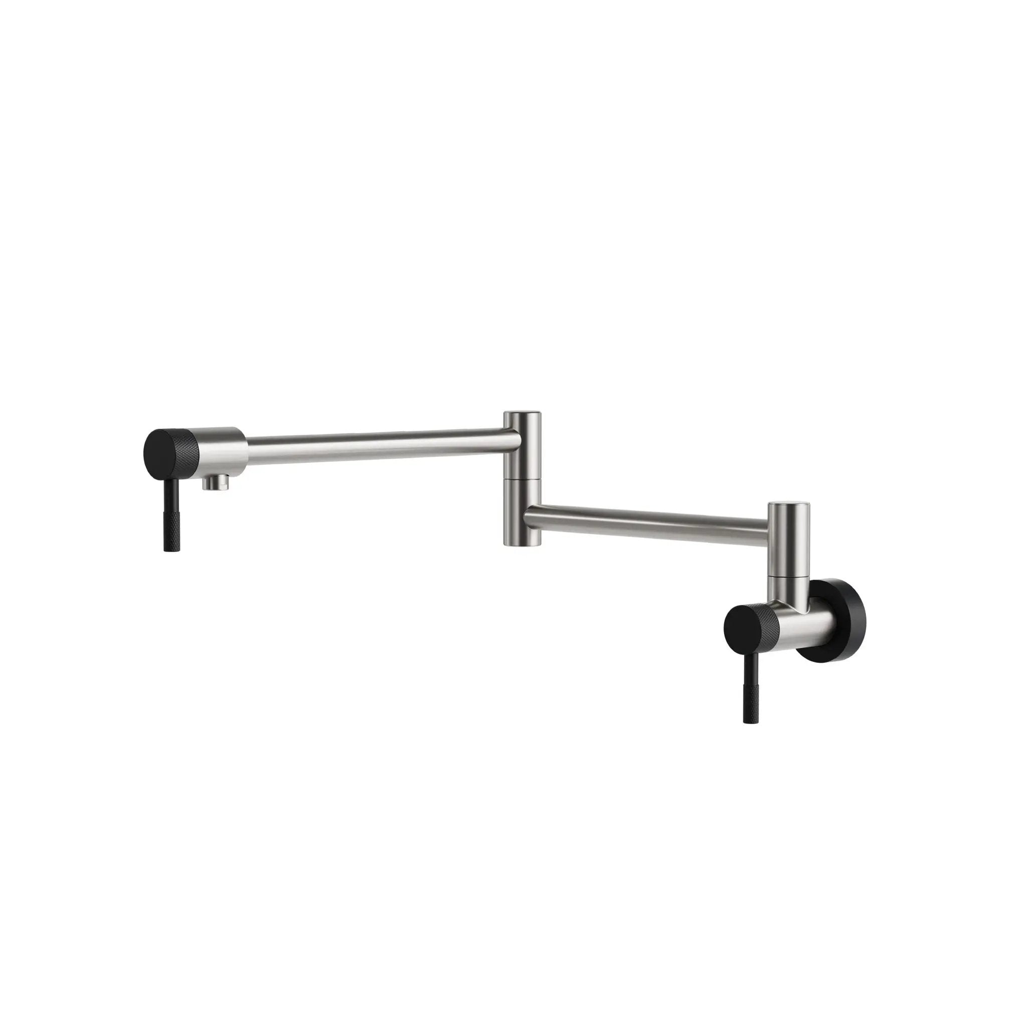 Aquabrass Umix Pot Filler with 2 Actuators by Aquabrass