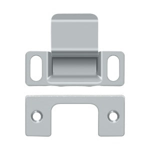 Deltana Strike Plate, Dust Cup, Adjustable, 2-3/4" x 1-1/4"