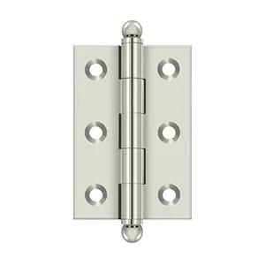 Deltana 2-1/2" x 1-11/16" Hinge with Ball Tips by Deltana