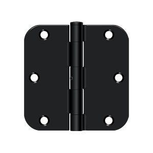 Deltana 3-1/2" x 3-1/2" x 5/8" Radius Hinge, Residential Thickness