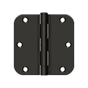 Deltana 3-1/2" x 3-1/2" x 5/8" Radius Hinge, Residential Thickness by Deltana