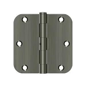 Deltana 3-1/2" x 3-1/2" x 5/8" Radius Hinge, Residential Thickness by Deltana