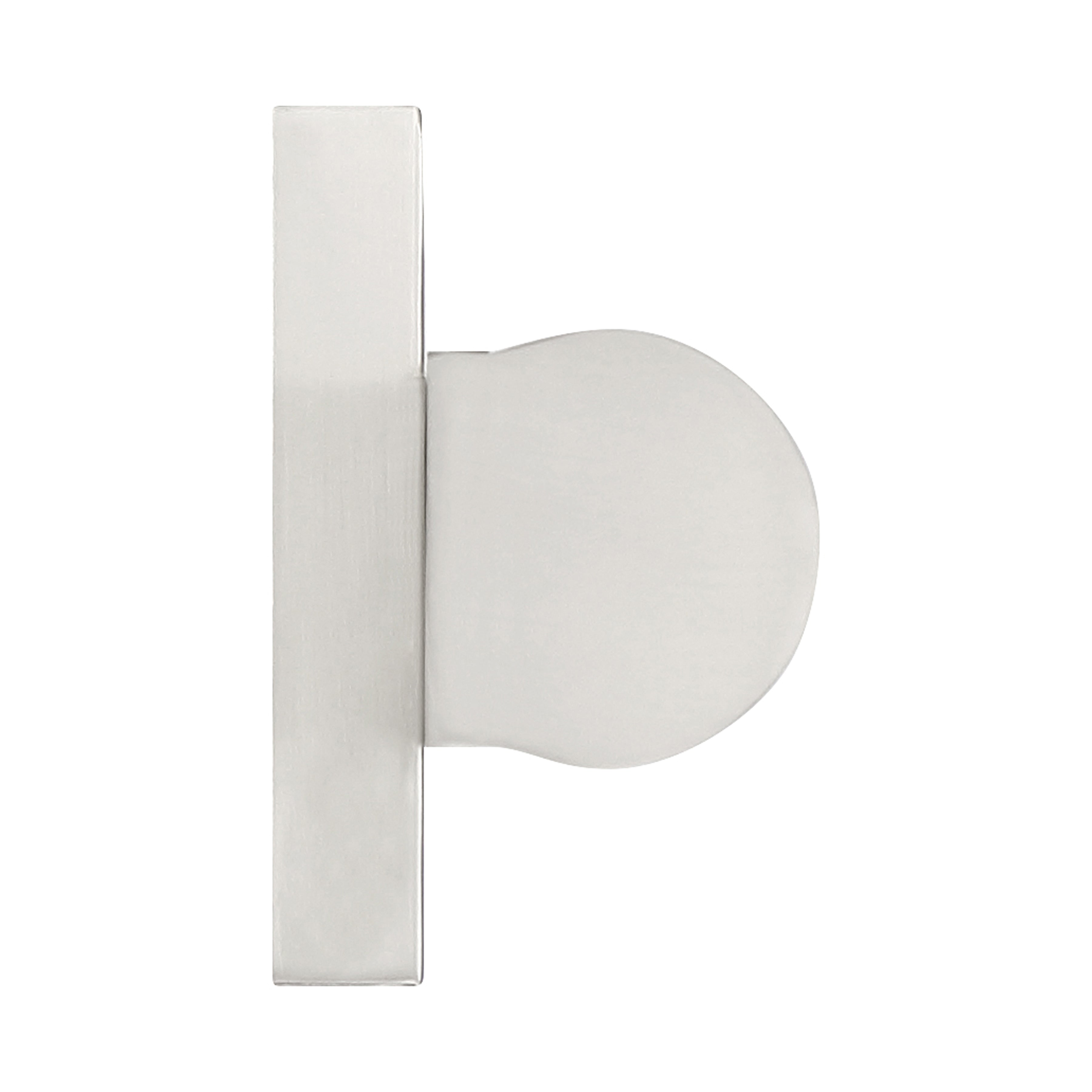 brushed steel led vanity