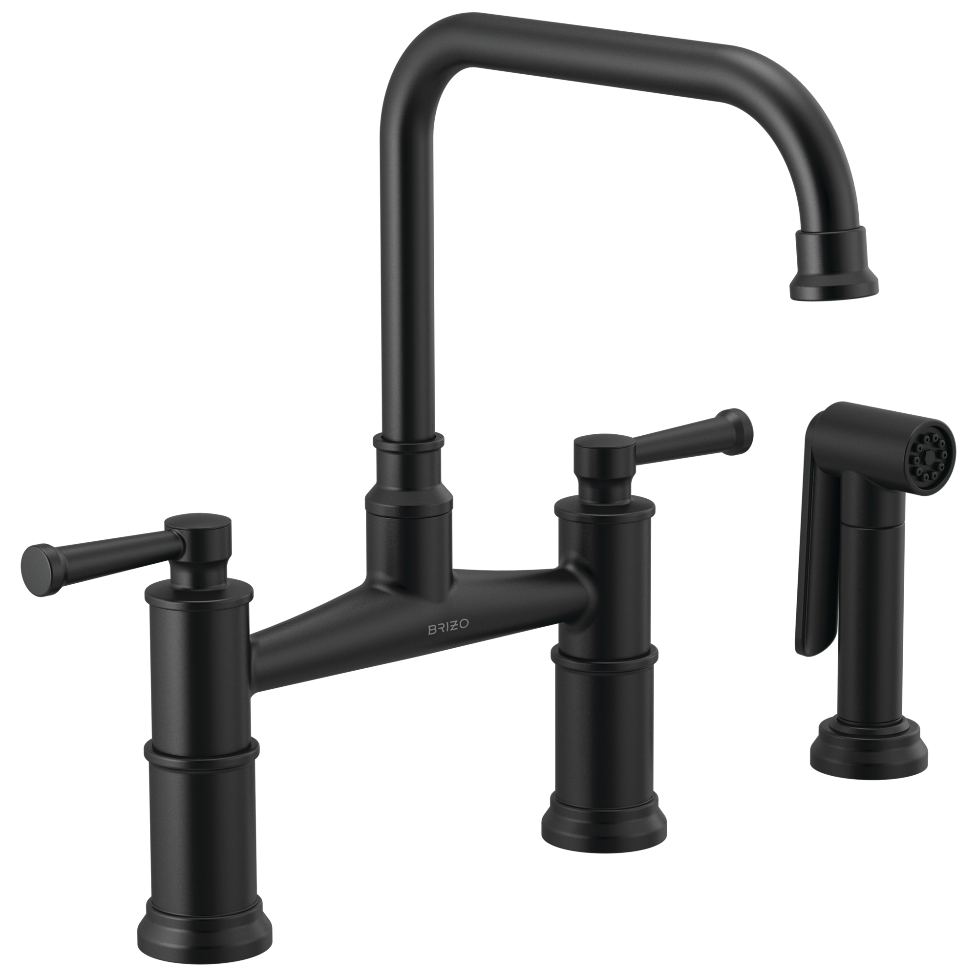 Brizo Artesso Bridge Faucet with Side Sprayer by Brizo
