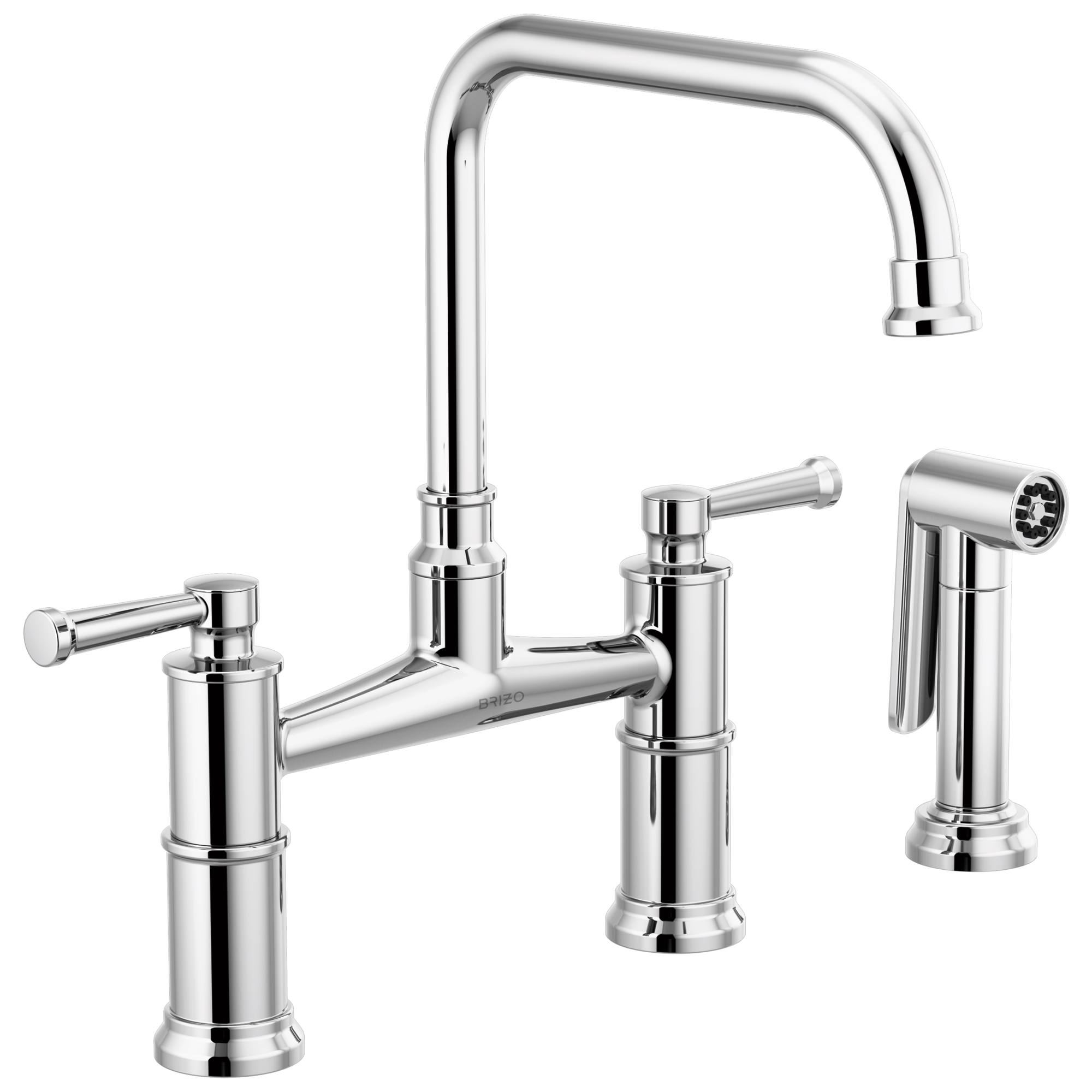 chrome bridge faucet