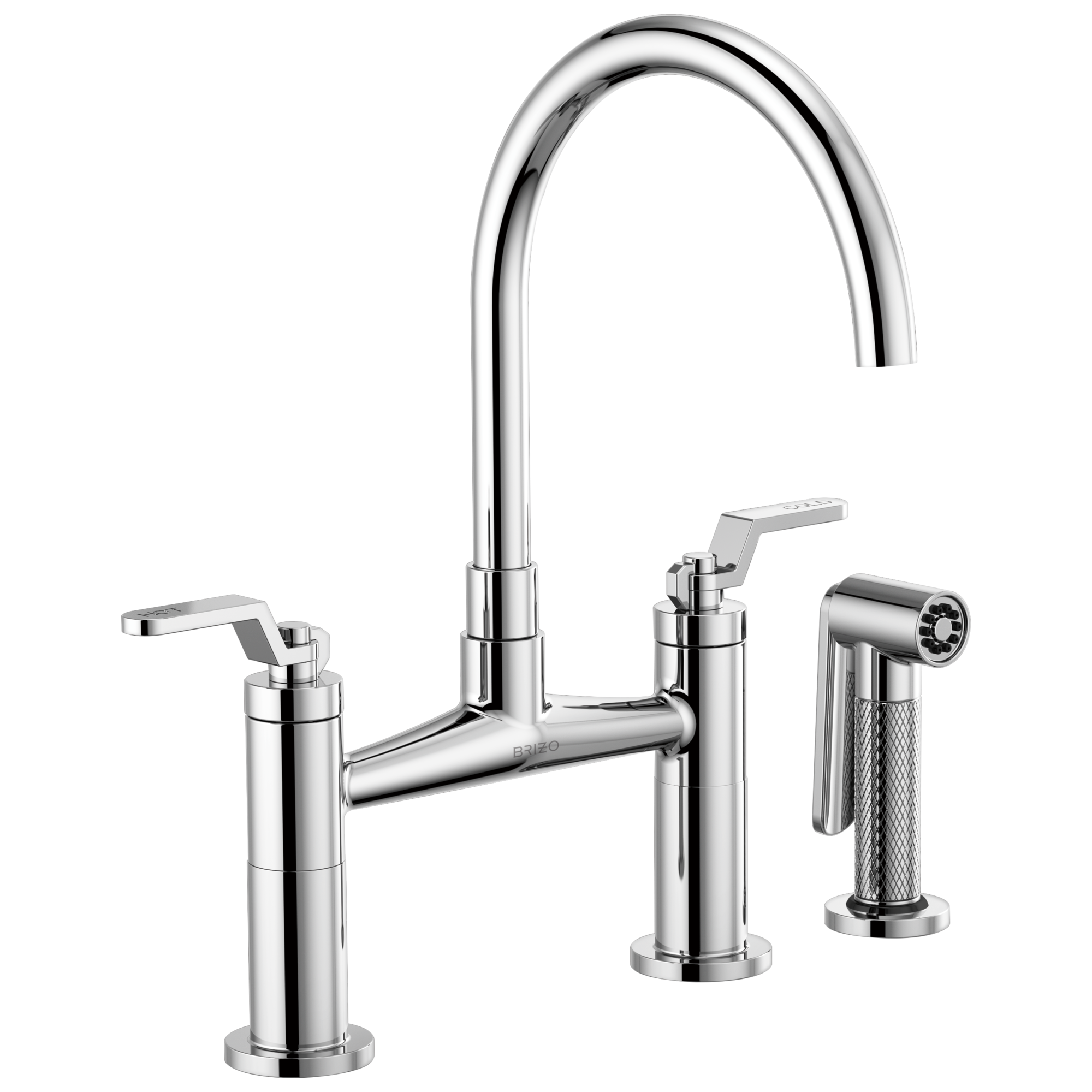 chrome bridge faucet