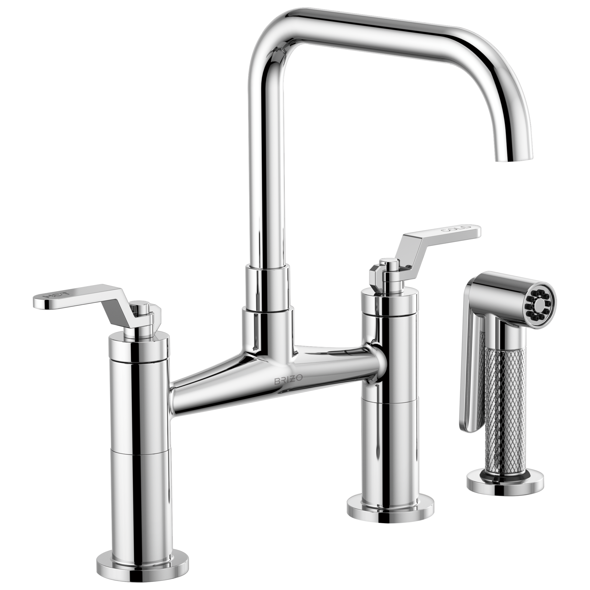 chrome bridge faucet