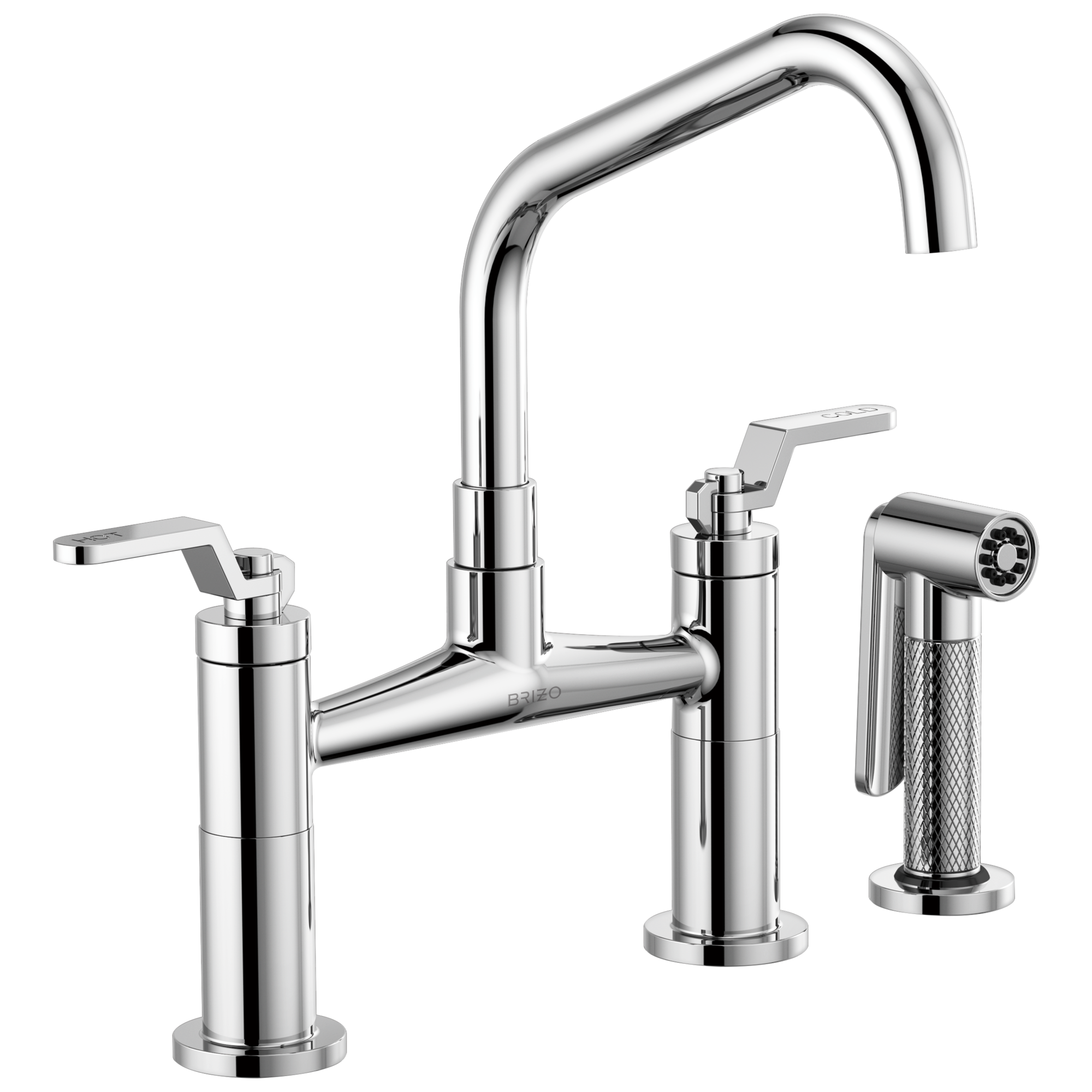 chrome bridge faucet