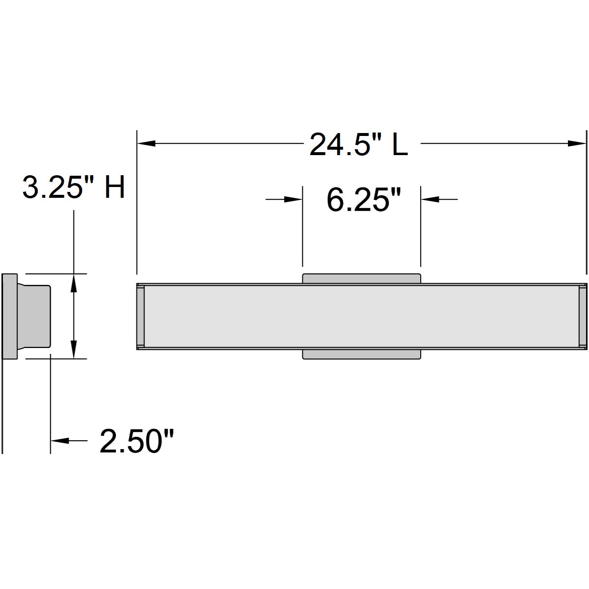 antique brushed brass led vanity