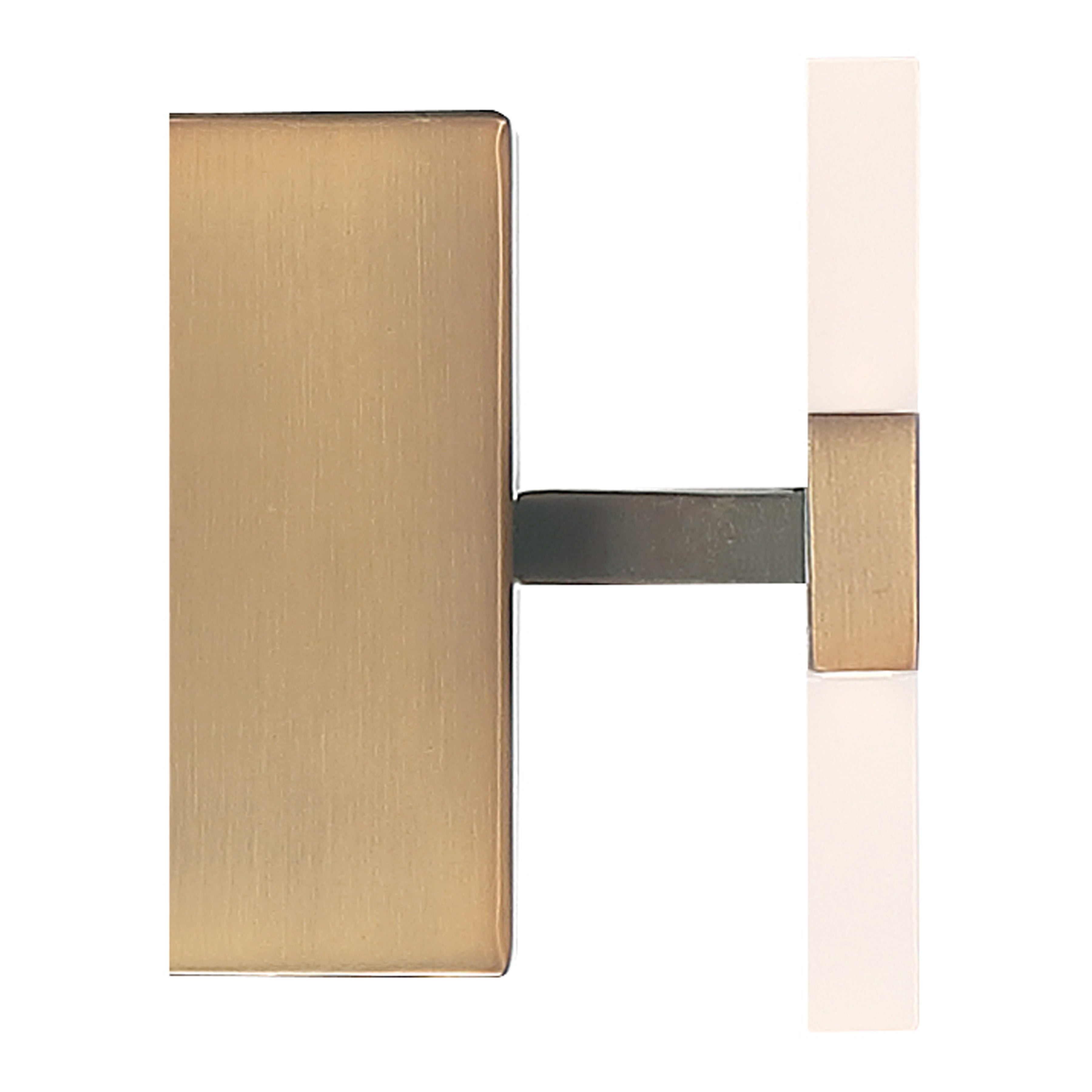 antique brass led vanity