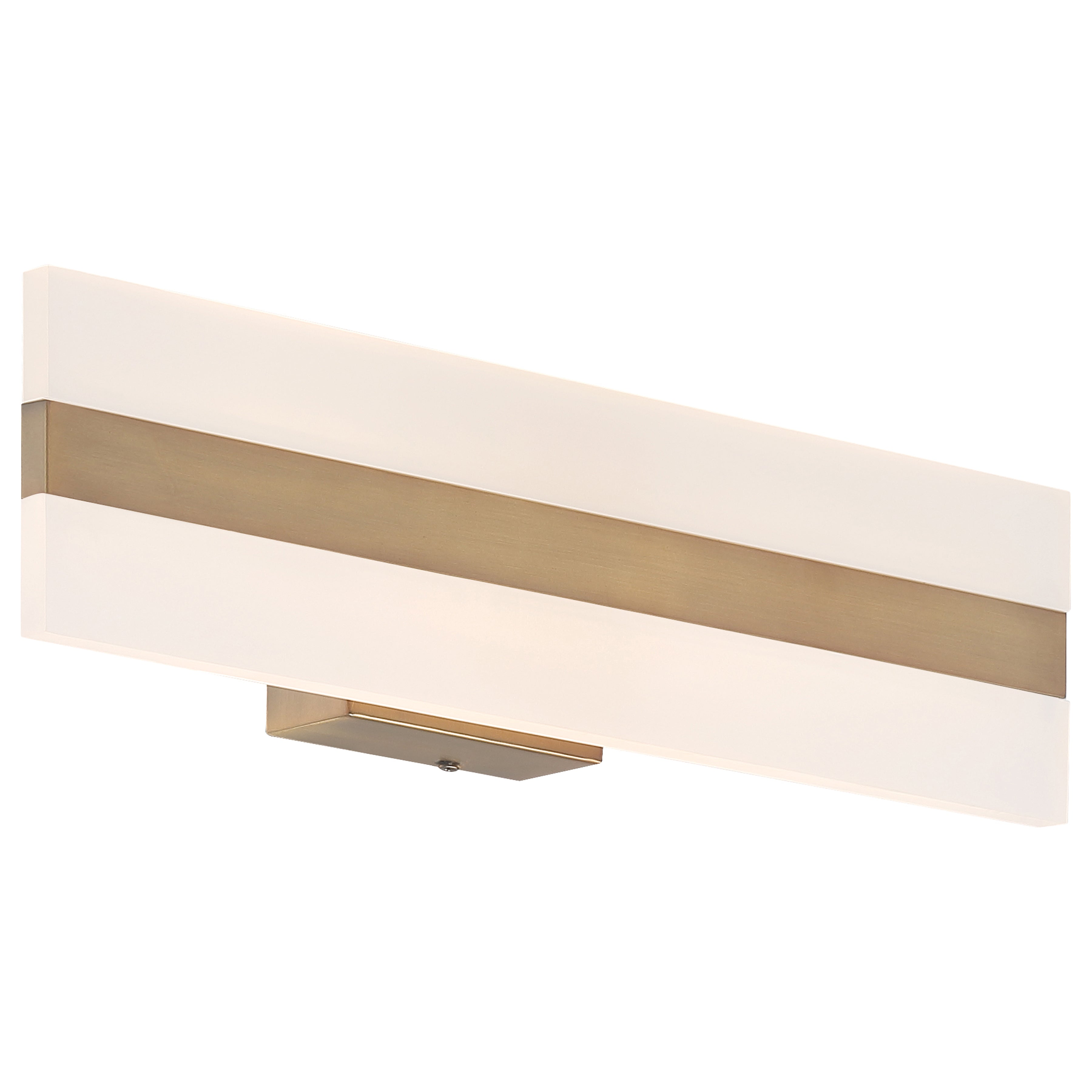 antique brass led vanity