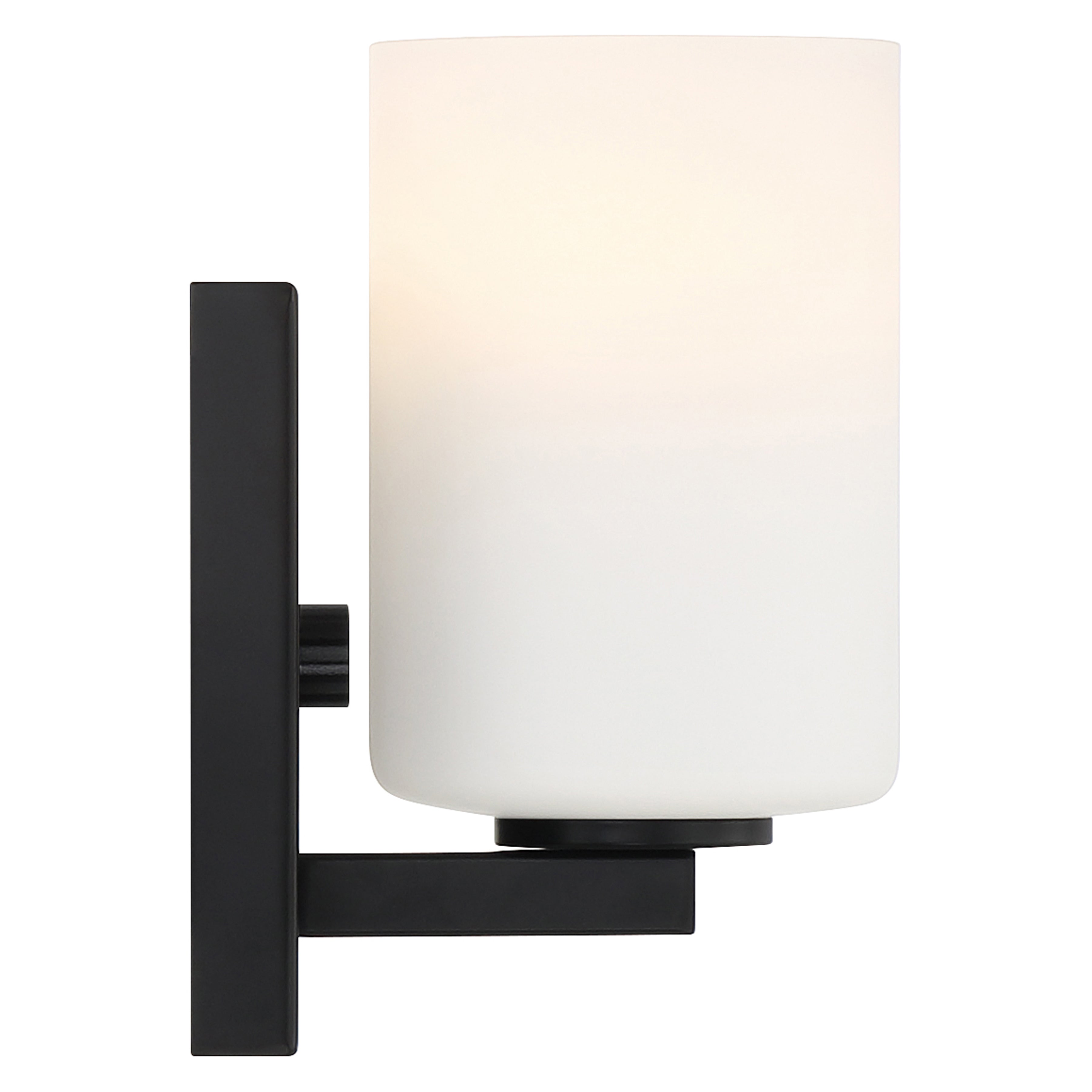 matte black wall sconce