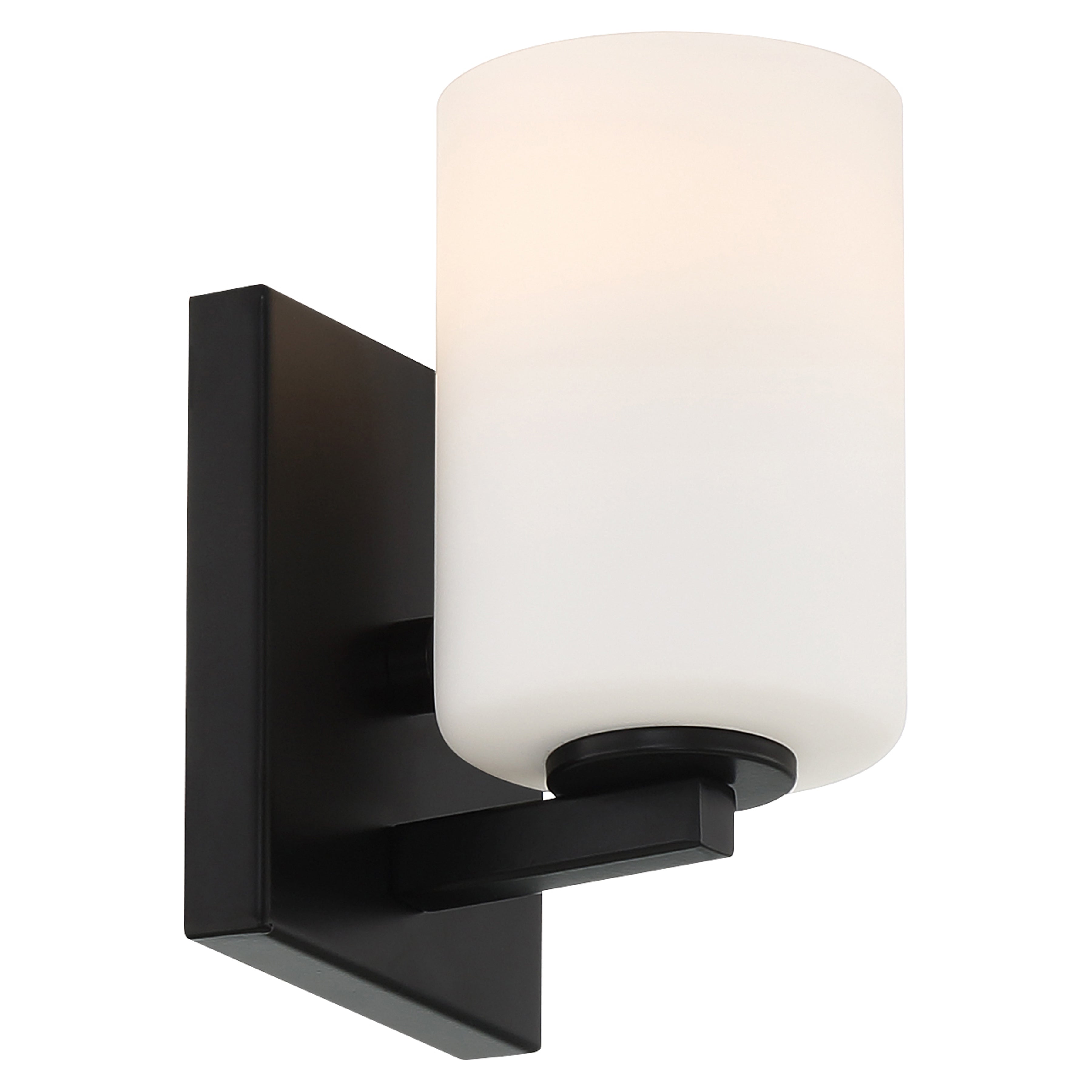 matte black wall sconce