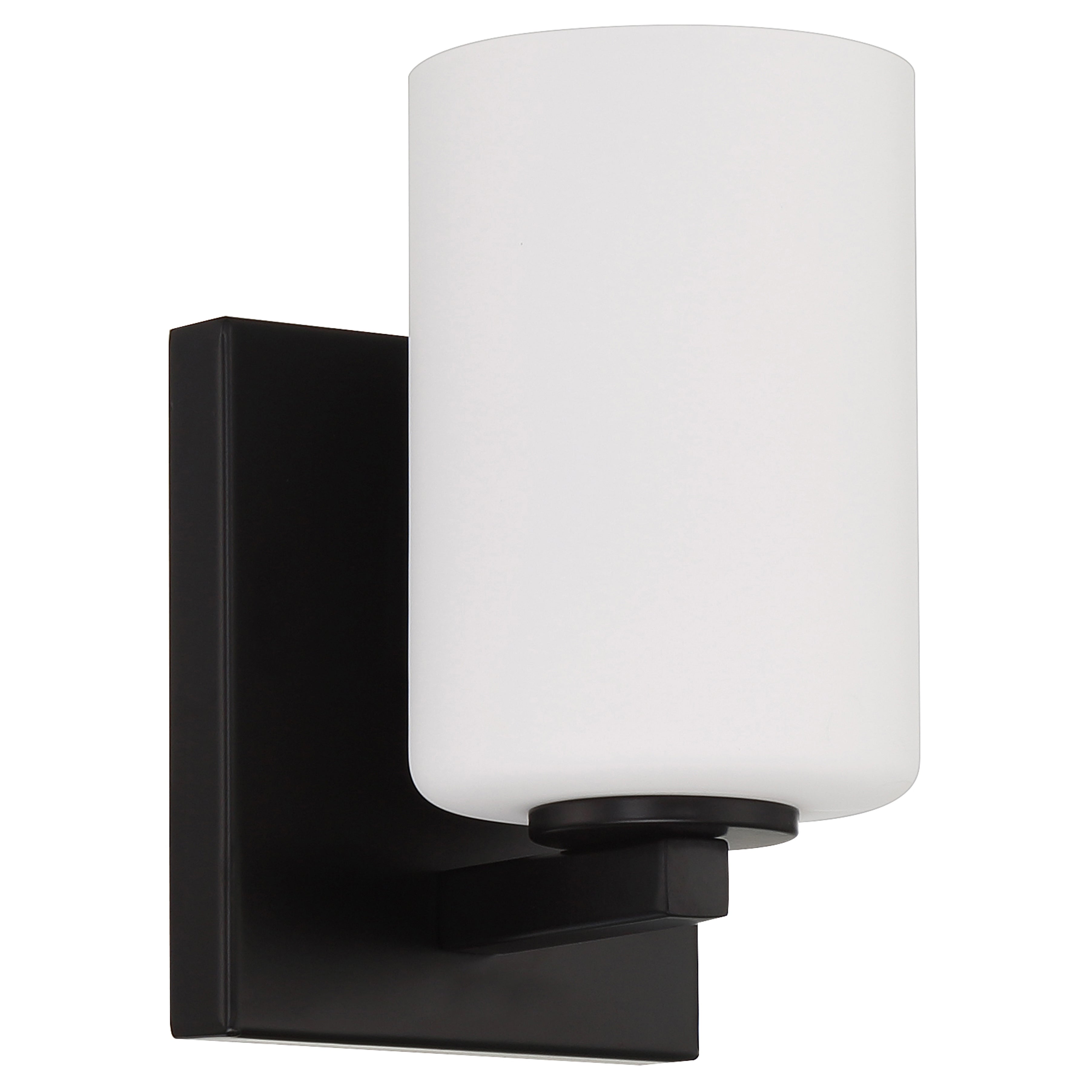 matte black wall sconce