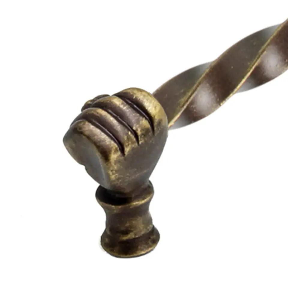 antique brass cabinet pull