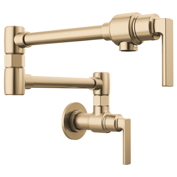 Brizo Kintsu Wall Mount Pot Filler with Lever Handle by Brizo
