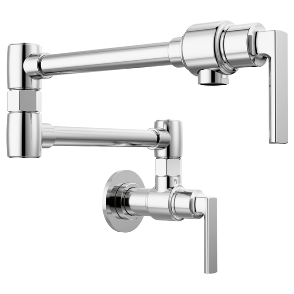 Brizo Kintsu Wall Mount Pot Filler with Lever Handle by Brizo