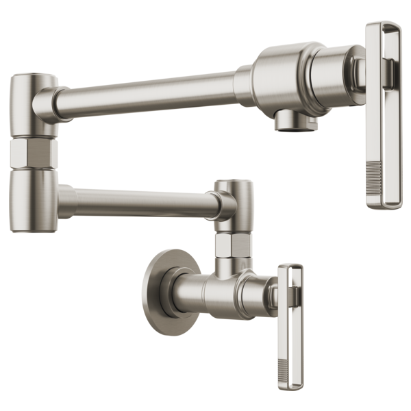 Brizo Kintsu Wall Mount Pot Filler with Knob Handle by Brizo