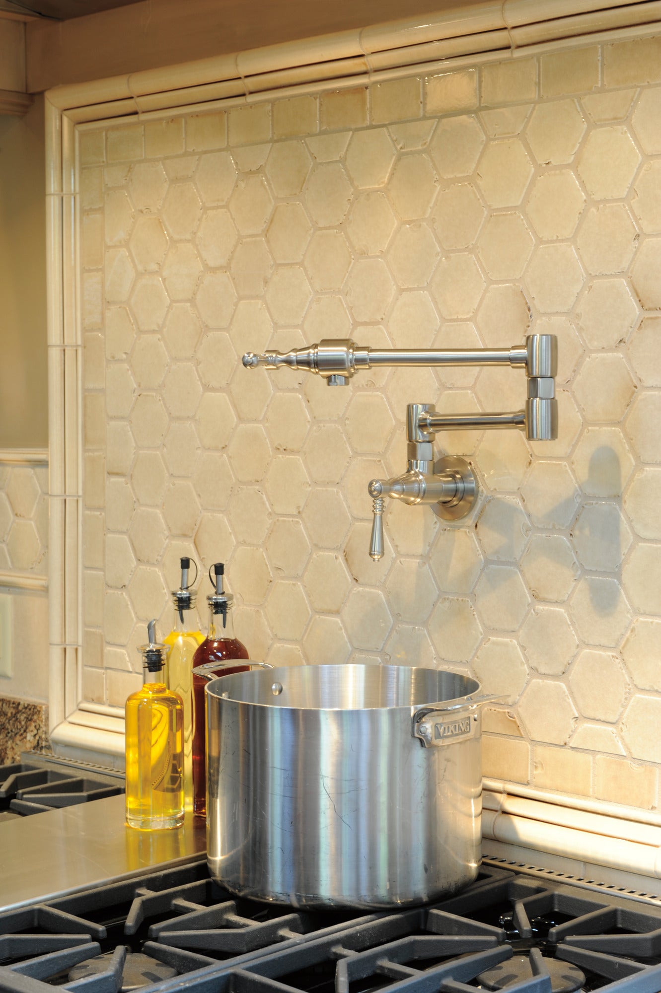 stainless pot filler