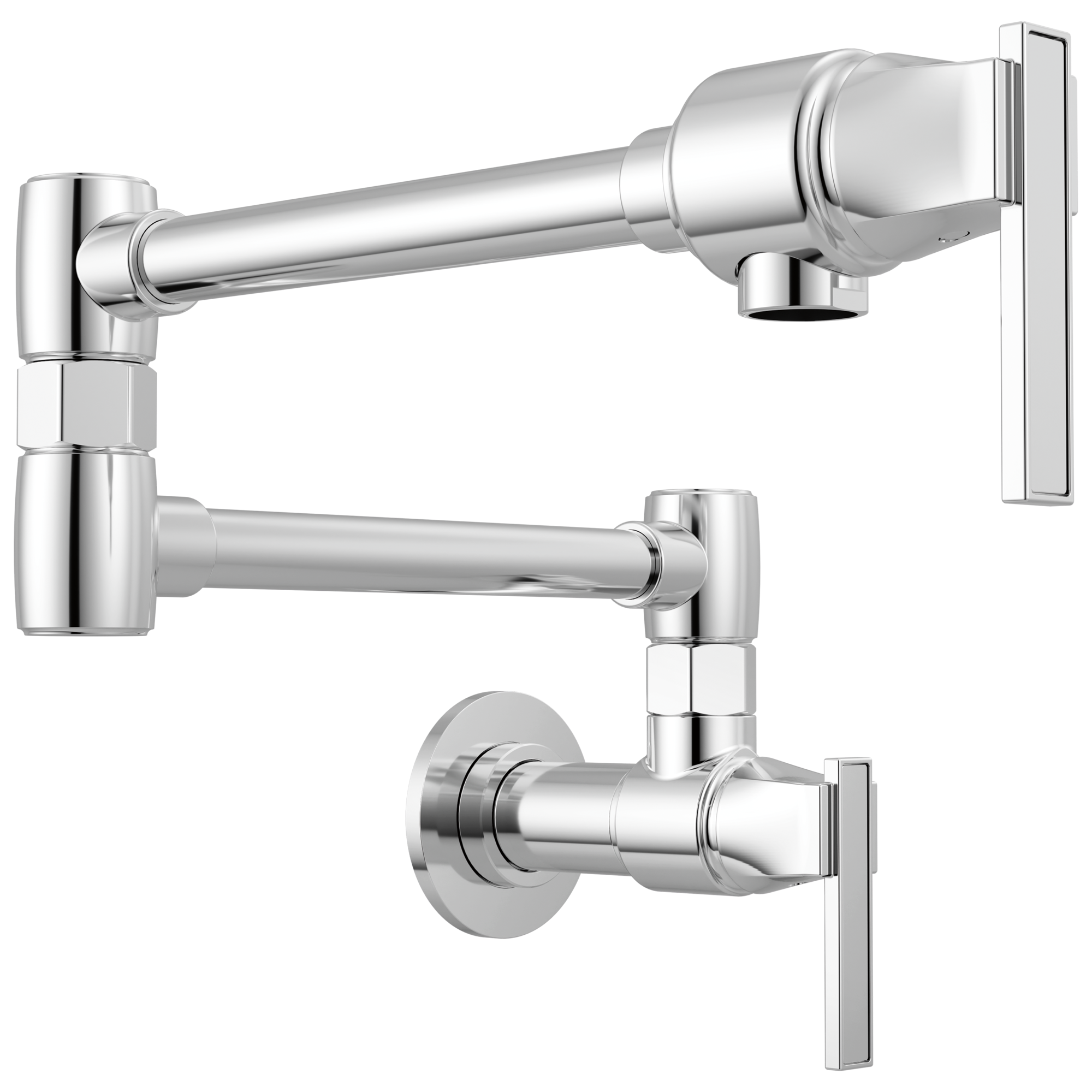 chrome pot filler