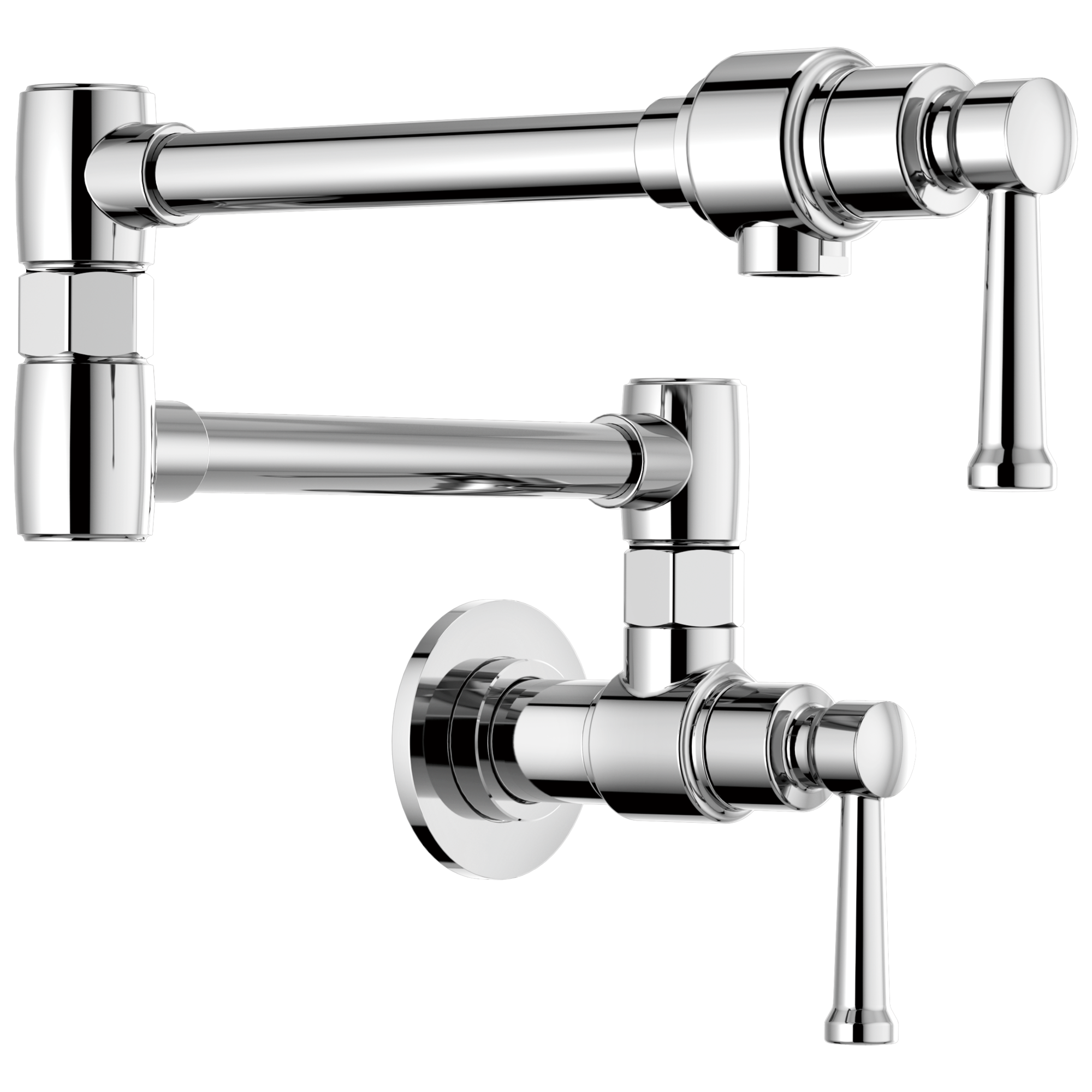 chrome pot filler
