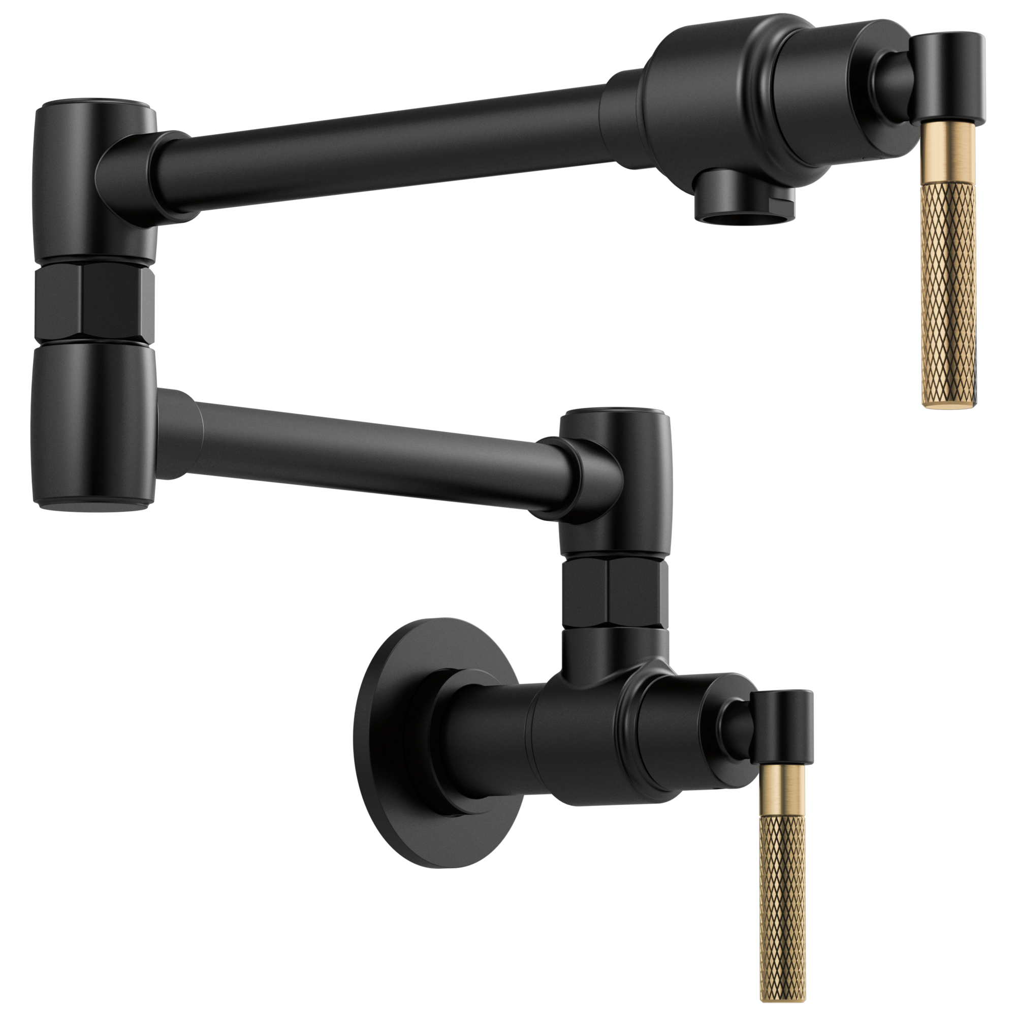 Brizo Litze Wall Mount Pot Filler with Knurled Handle Kit by Brizo
