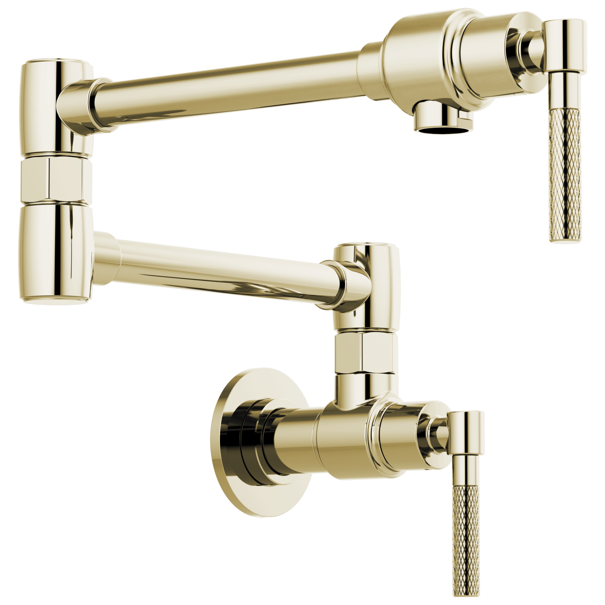 Brizo Litze Wall Mount Pot Filler with Knurled Handle Kit by Brizo