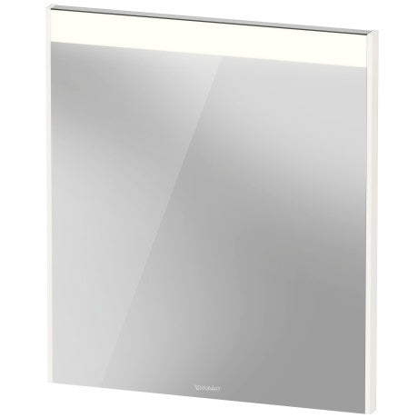 white lighting mirror