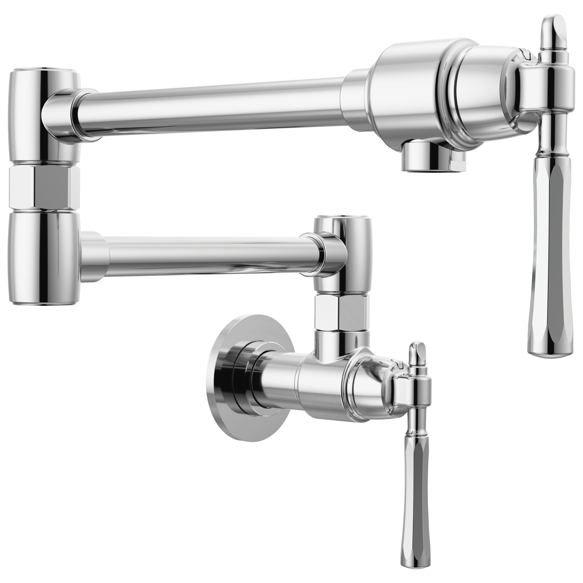 chrome pot filler