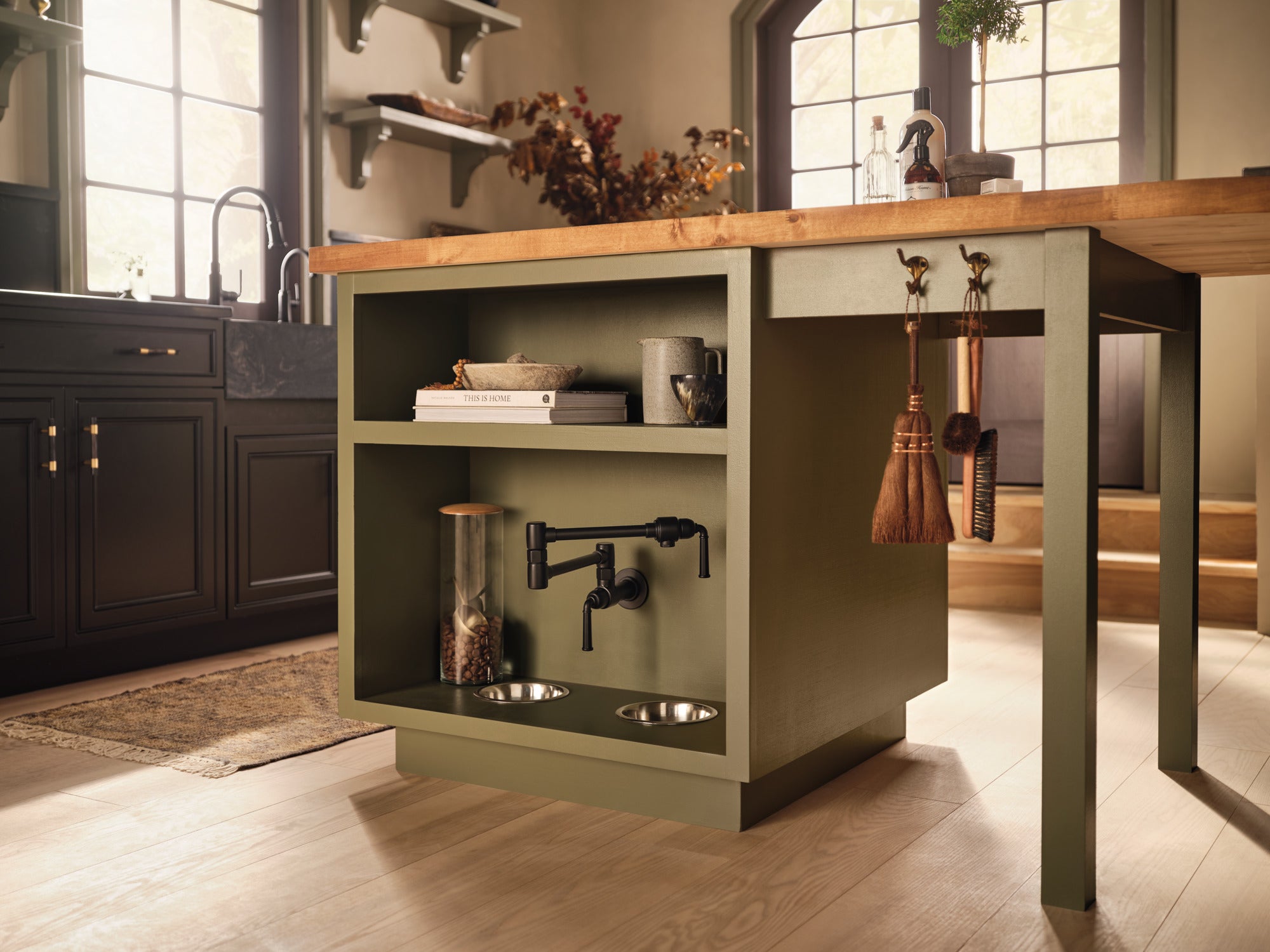 matte black pot filler