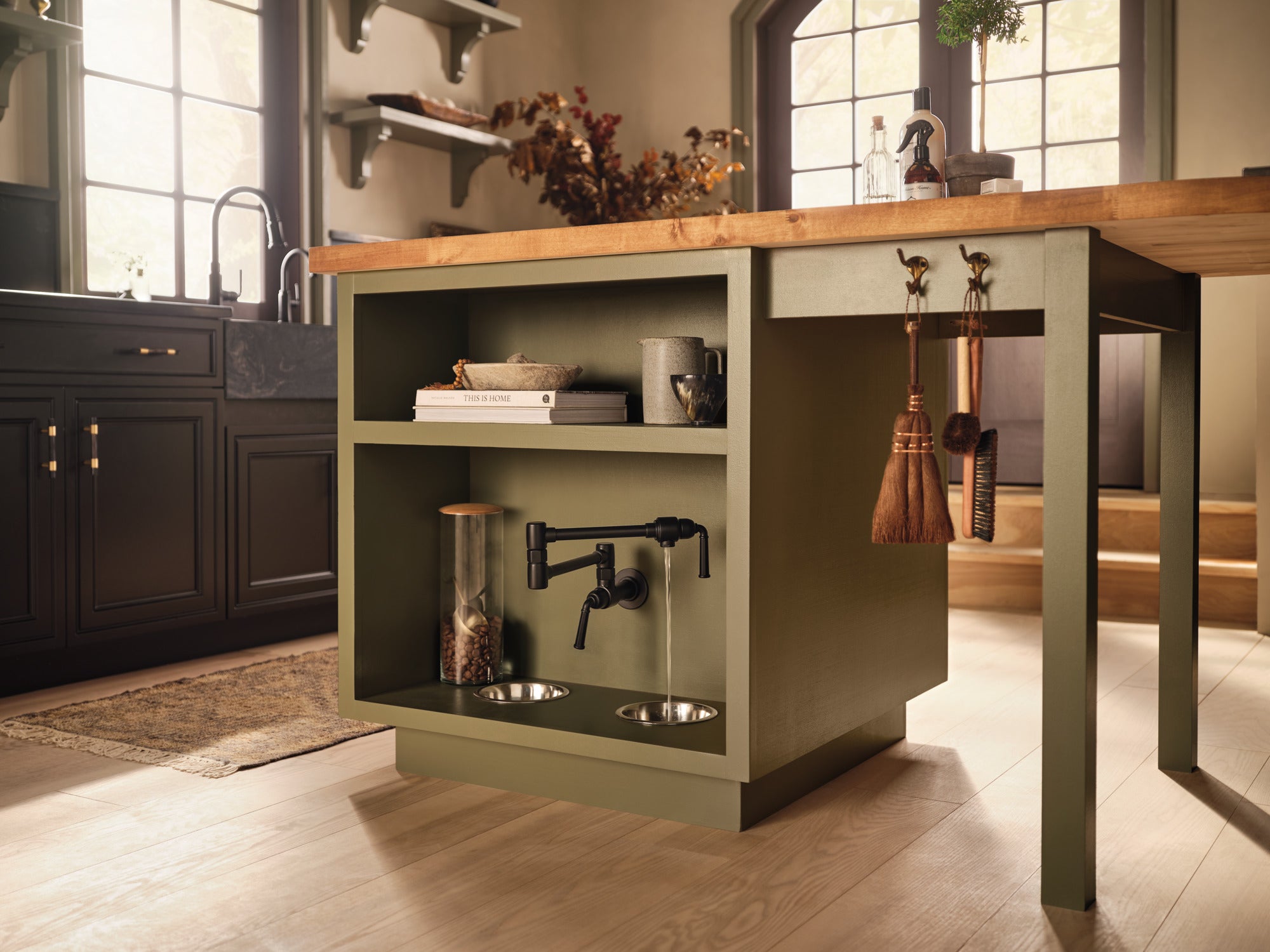 matte black pot filler