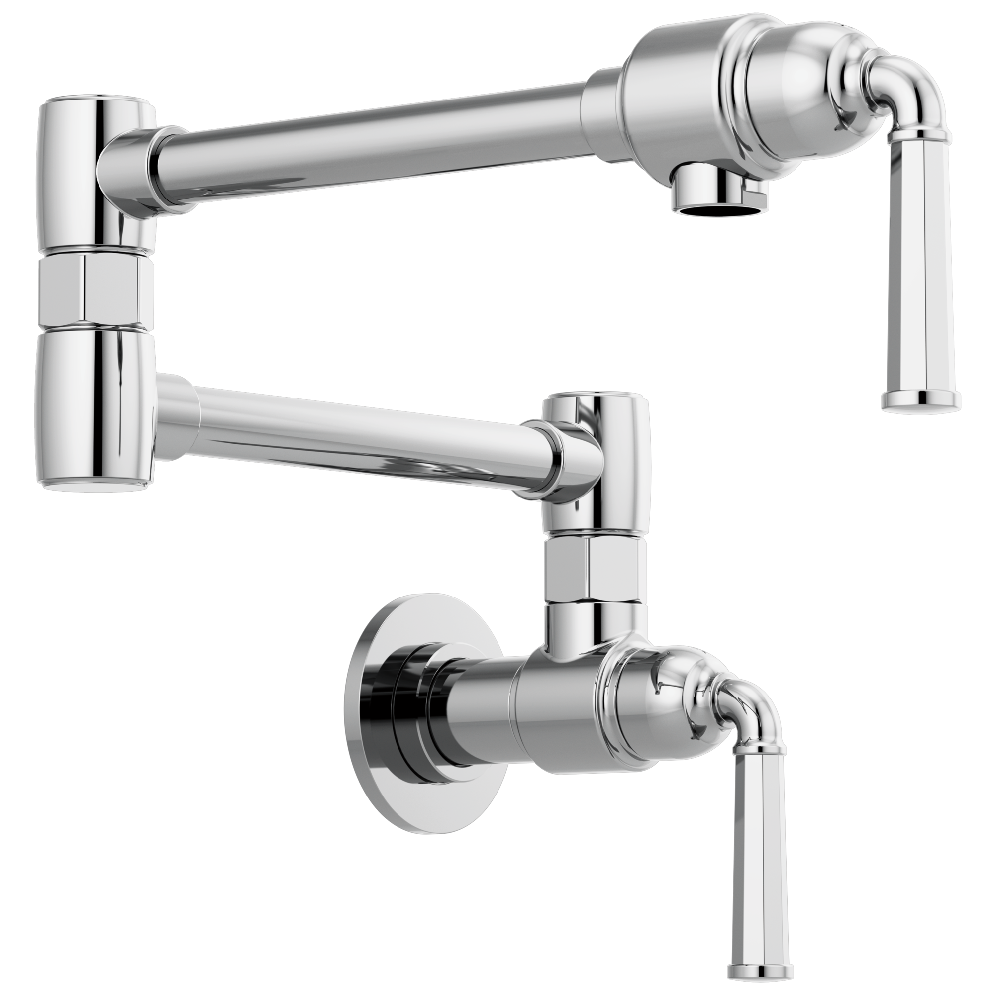 chrome pot filler