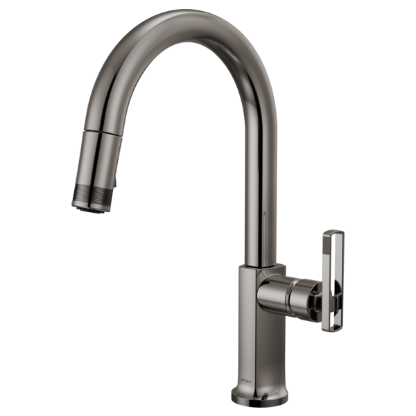 Brizo Kintsu Pull-Down Faucet with Arc Spout - Less Handle