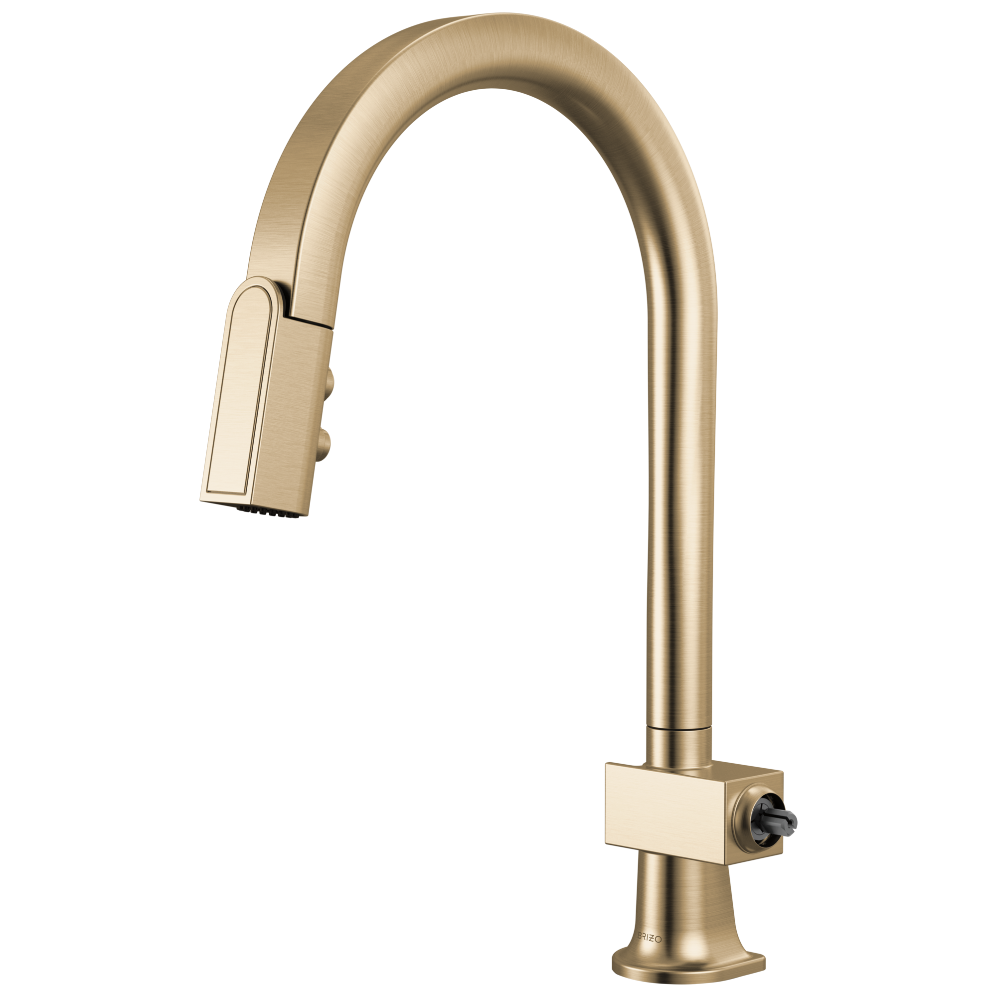 Brizo Frank Lloyd Wright Pull-Down Kitchen Faucet with Arc Spout - Less Handle