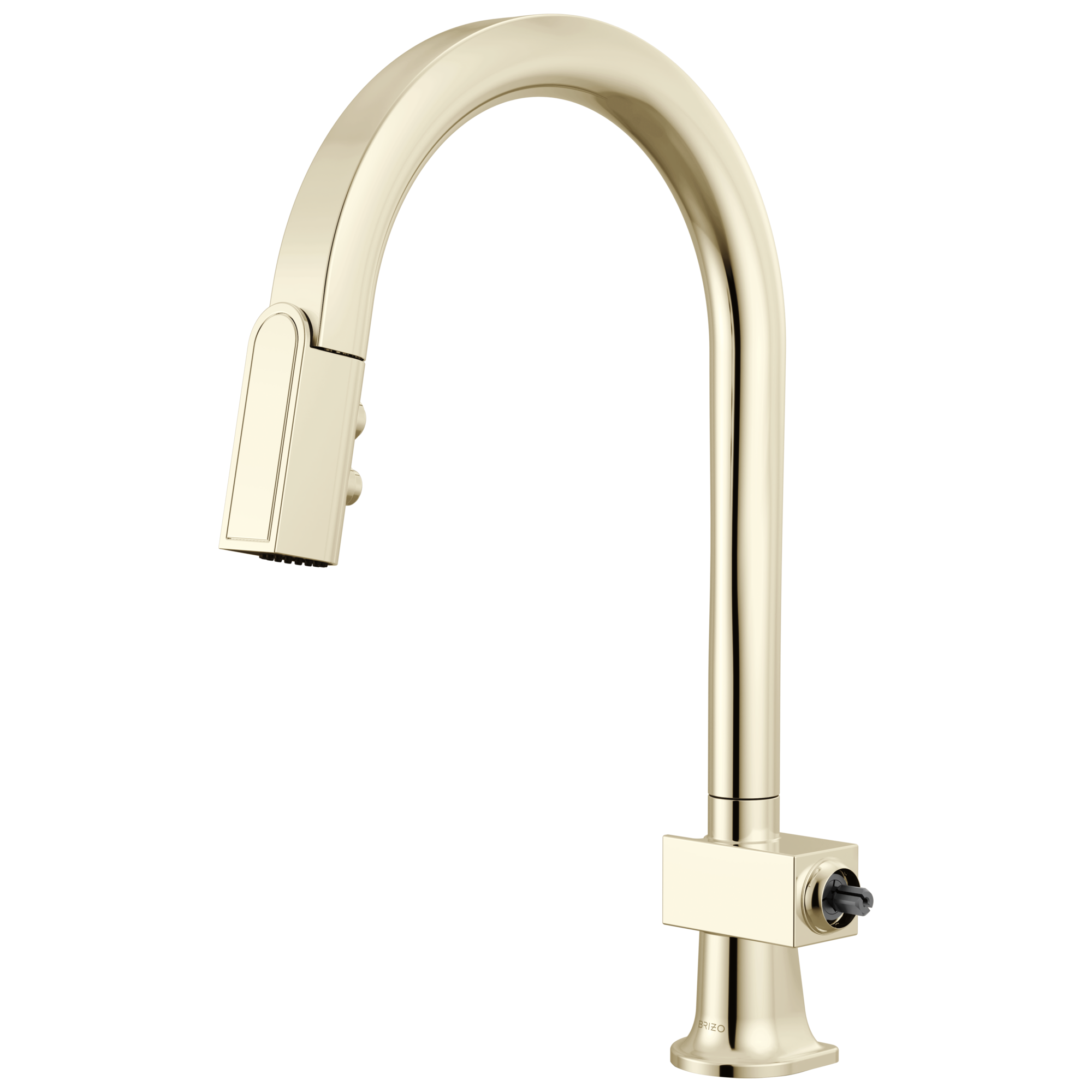 Brizo Frank Lloyd Wright Pull-Down Kitchen Faucet with Arc Spout - Less Handle