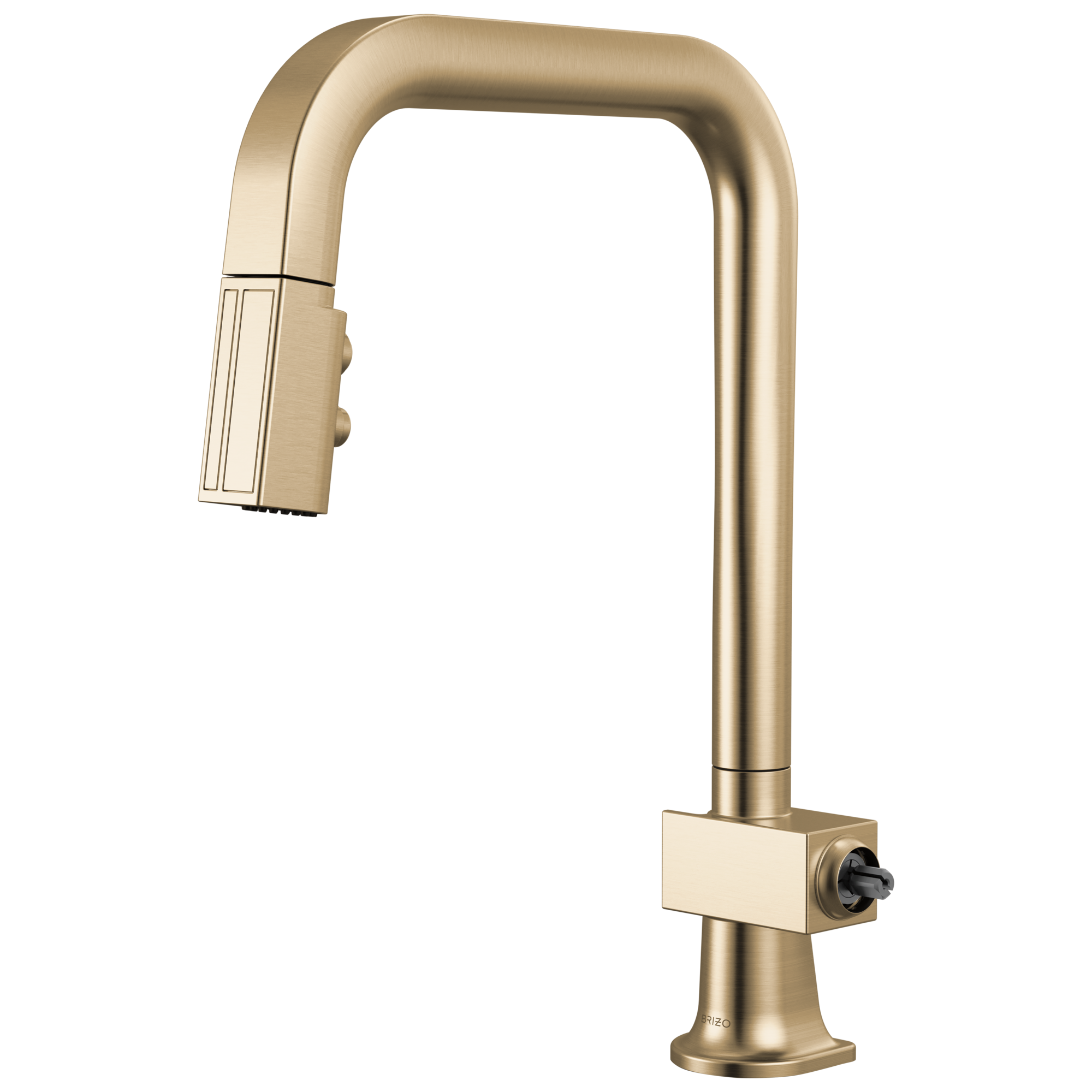 Brizo Frank Lloyd Wright Pull-Down Kitchen Faucet with Square Spout - Less Handle by Brizo