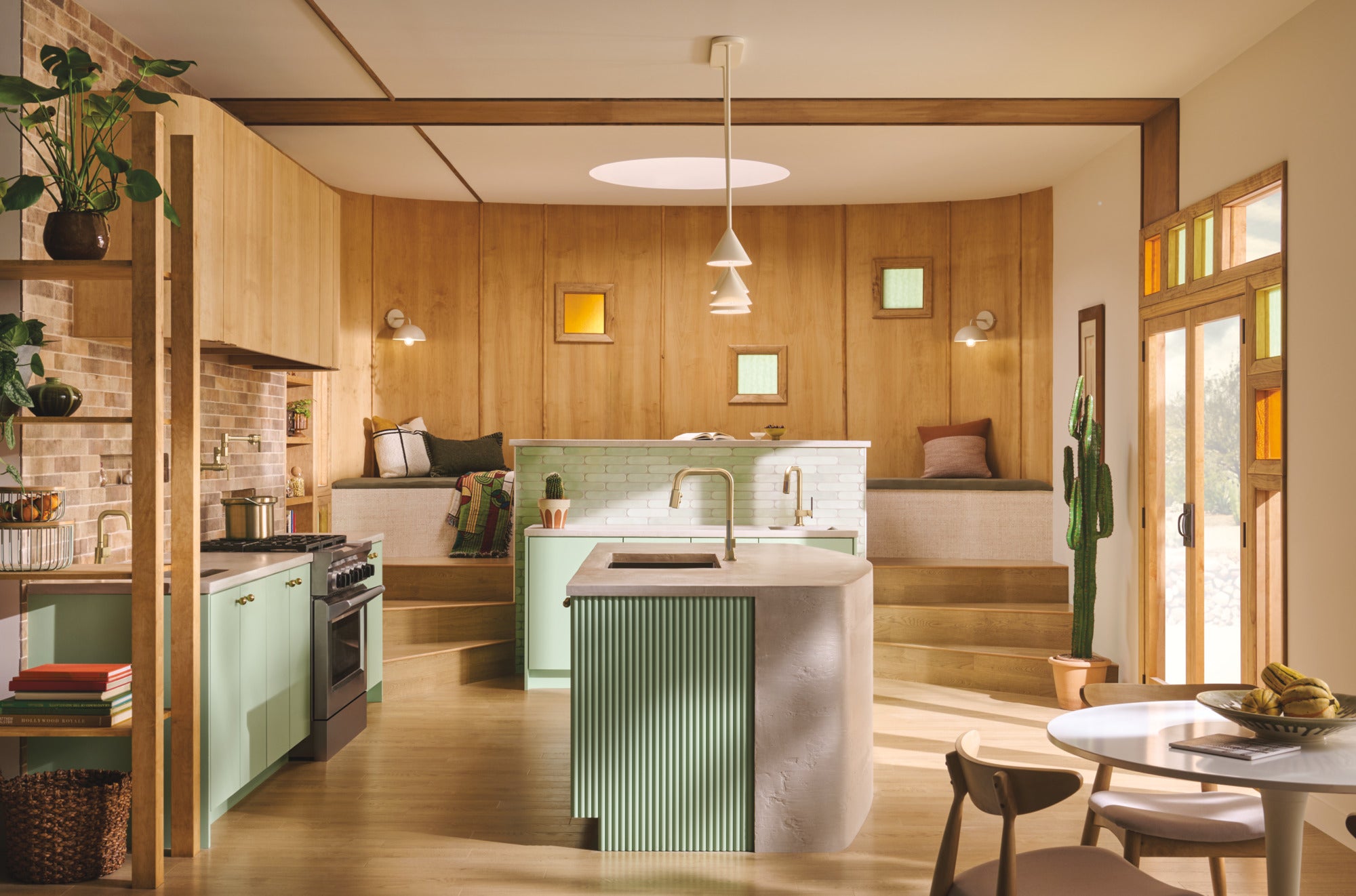 luxe gold kitchen faucet