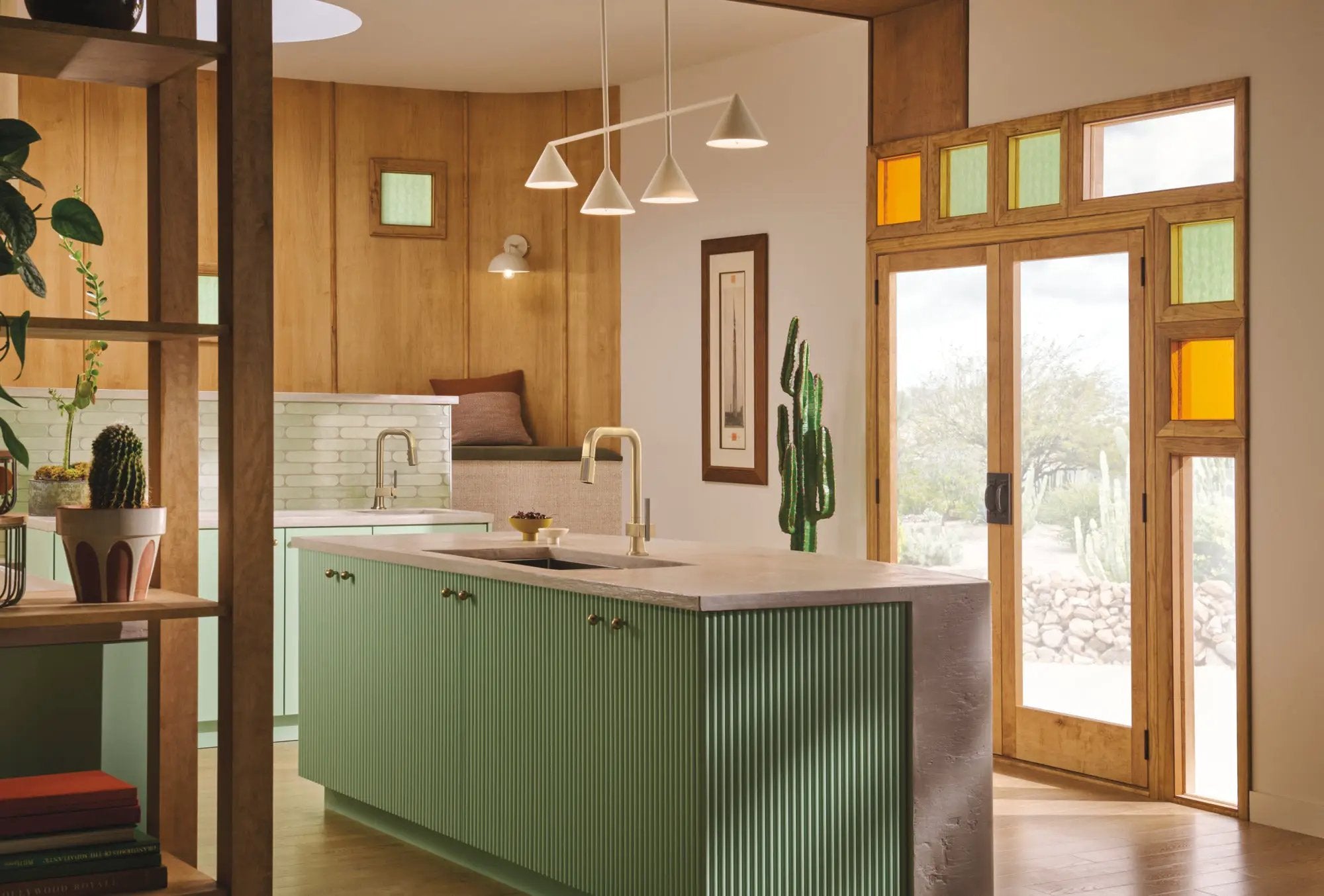 luxe gold kitchen faucet
