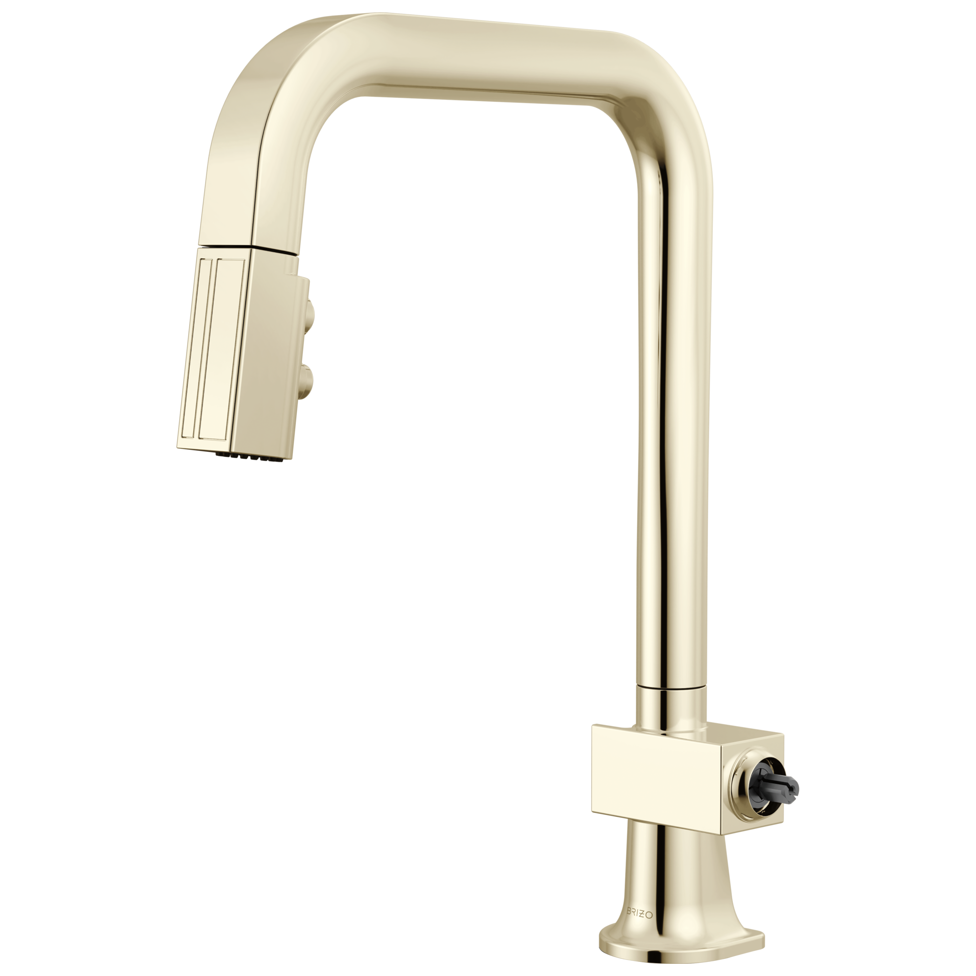 Brizo Frank Lloyd Wright Pull-Down Kitchen Faucet with Square Spout - Less Handle by Brizo